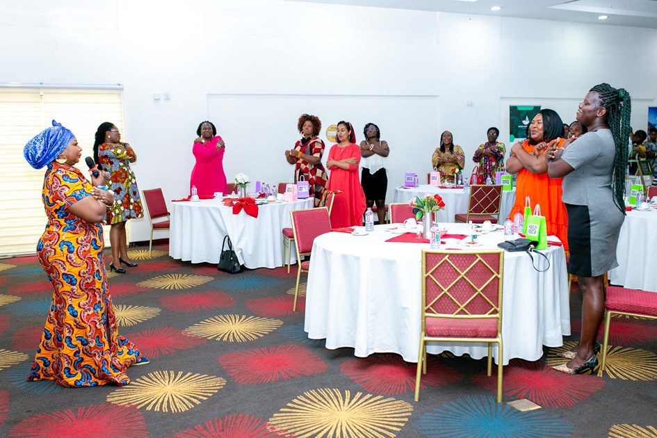 Harley Reed Ghana Women in Leadership Breakfast Meeting Activities
